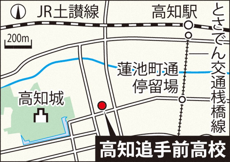 四国の戦跡を訪ねて 高知追手前高校 学びの場えぐった弾丸 高知 毎日新聞 四国の戦跡を訪ねて 高知追手前高校 学びの場えぐった弾丸 高知 毎日新聞