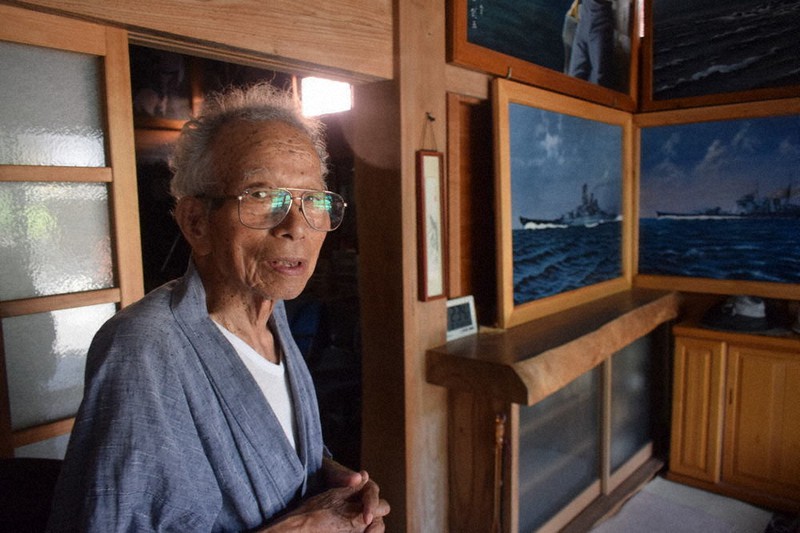 戦後７５年 戦争は ばかばかしい浪費 ９１歳語り部 武田さん 大分 佐伯湾 旧日本海軍艦隊の盛衰見守り 毎日新聞