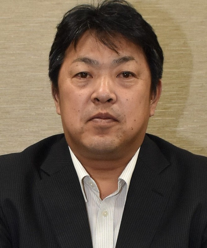 高知県黒潮町の大西勝也町長=同町で2018年9月27日午後5時26分、松原由佳撮影