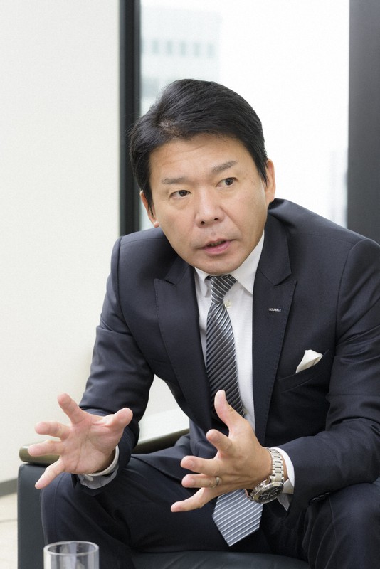 カプコンの辻本春弘社長=同社提供