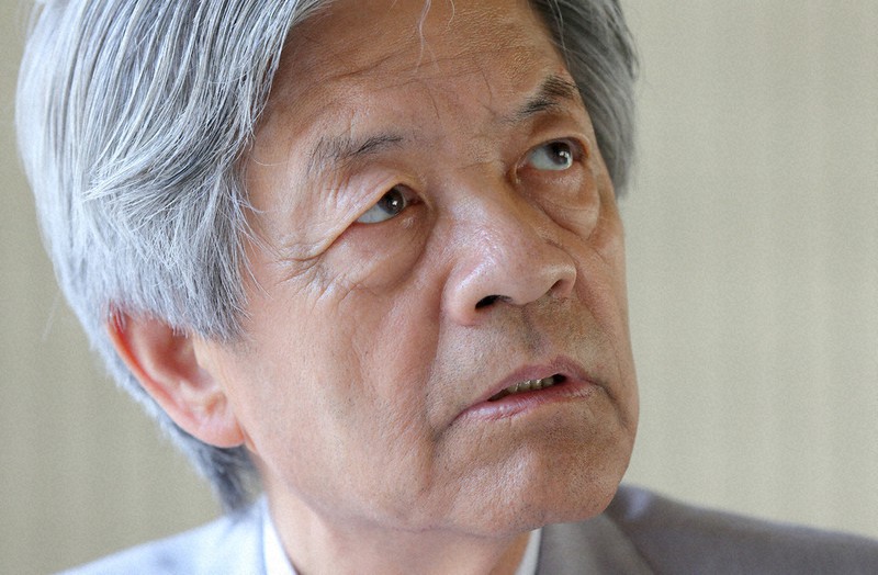 田原総一朗さん=東京都港区で2015年8月8日、長谷川直亮撮影