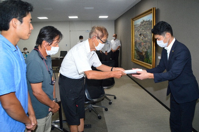 産廃処分場 水質検査実施を 三原市長に反対派住民ら要望 広島 毎日新聞