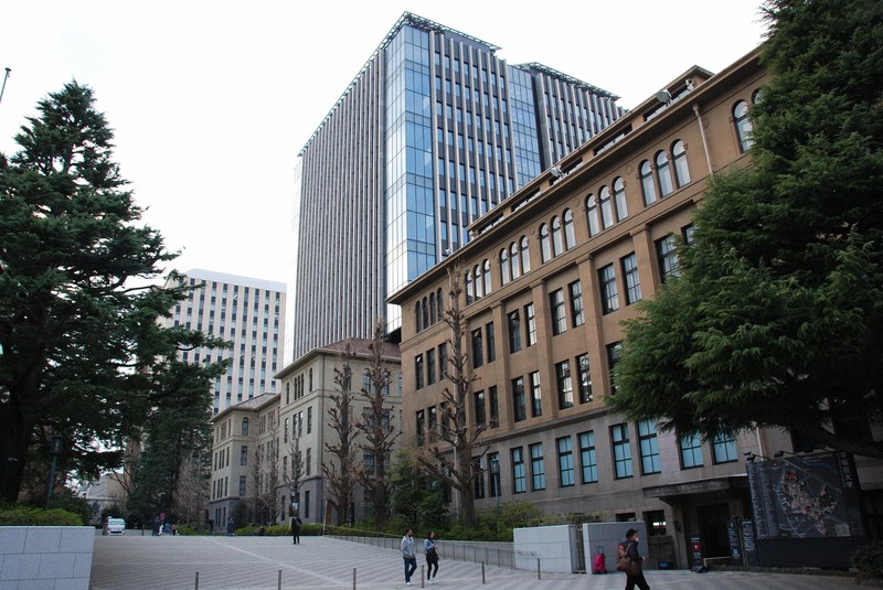 早稲田大学早稲田キャンパス正門=東京都新宿区戸塚町1で、本橋和夫撮影