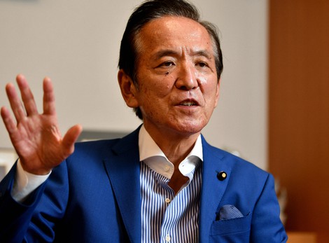 中村喜四郎氏＝西夏生撮影