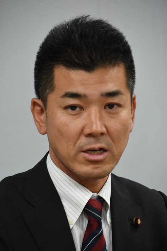 泉健太氏=篠田直哉撮影