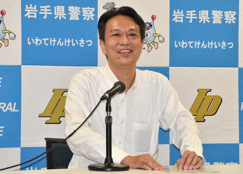 大浜県警本部長 誠心誠意やる 着任会見で抱負 岩手 毎日新聞