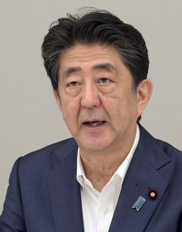 安倍晋三首相=竹内幹撮影