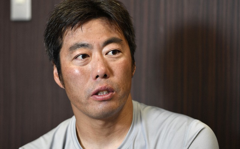 上原浩治さん=藤井達也撮影
