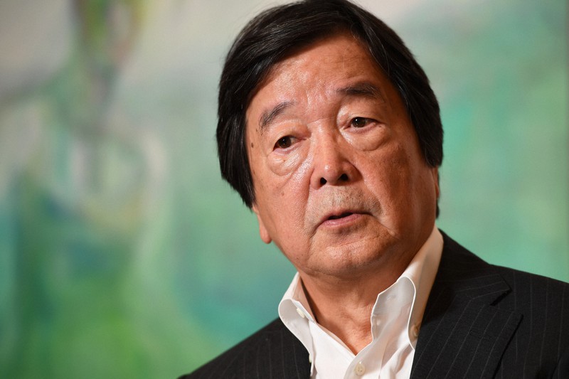 田中均氏=中村藍撮影