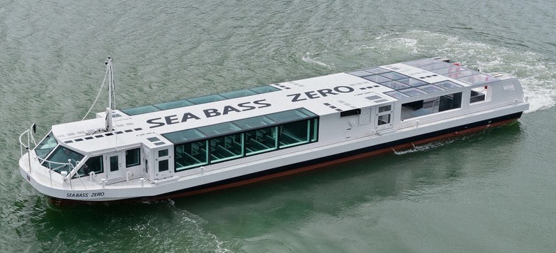 シーバスゼロ 横浜港に就航 定期航路で 東京 毎日新聞