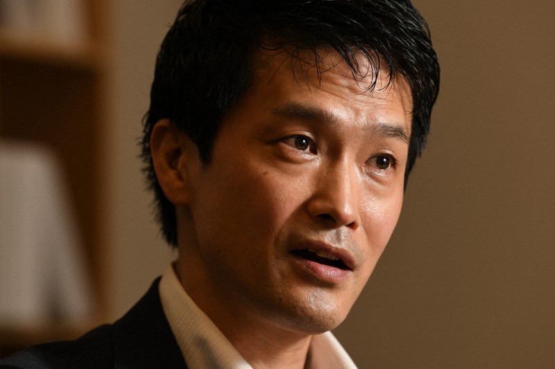 小川淳也衆院議員=東京都千代田区で2020年6月3日、内藤絵美撮影