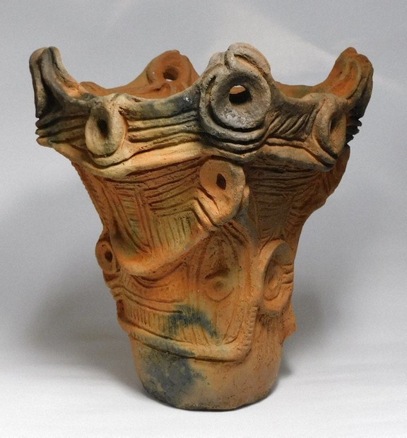 縄文土器　小動物？昆虫？珍品　箱付き　R99-2 022 縄文時代の動物意匠把手2題‐栃木県の出土例から‐ 後藤信祐 | 研究