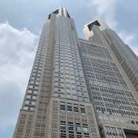 東京都庁＝小川信撮影