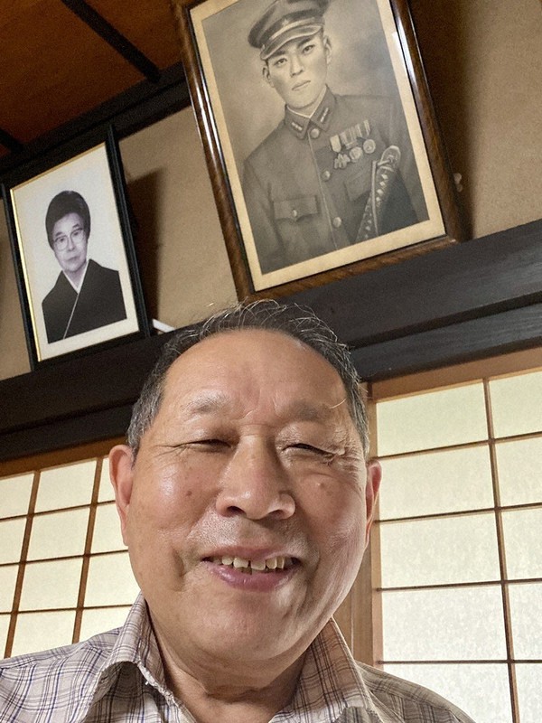 増川計さん=広島市安佐北区で、賀有勇撮影