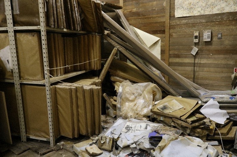 ｔｏｐｉｃｓ 川崎市市民ミュージアム浸水 収蔵品の修復 手探り 高まる風水害リスク 再評価必至 毎日新聞