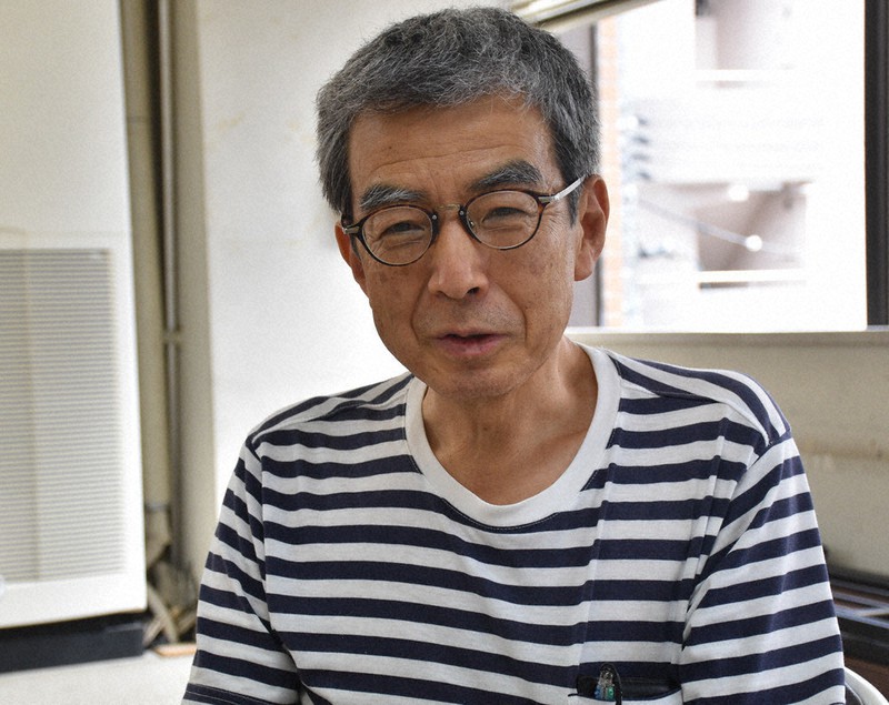 被爆者の記憶を継承する決意を語る村上佳穂さん=岡山市北区で2020年9月23日午後2時49分、松室花実撮影