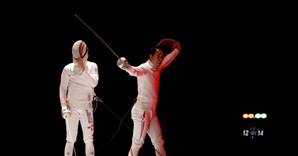 この1週間はゴルフしてた 36歳坂本 有終のv 全日本フェンシング 毎日新聞