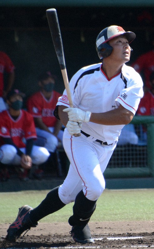 主将になった 宇宙人 つなぐ役割徹し先制弾 三菱自岡崎 小室 都市対抗東海2次 毎日新聞