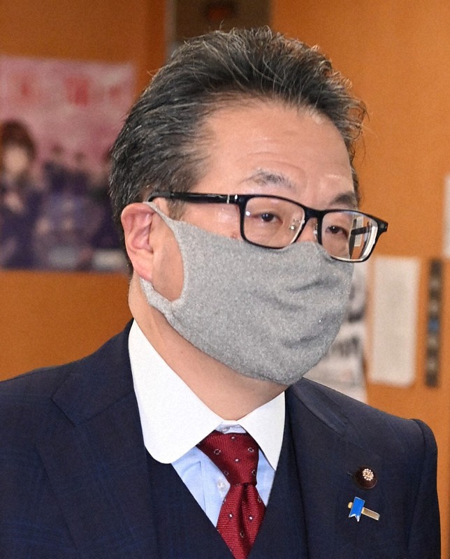 世耕弘成参院幹事長=大西岳彦撮影