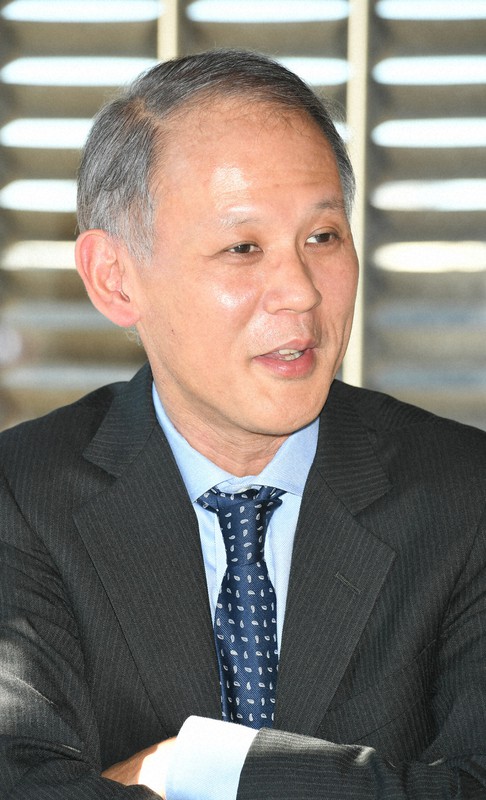 宇野重規 東京大教授=2017年10月23日、宮本明登撮影