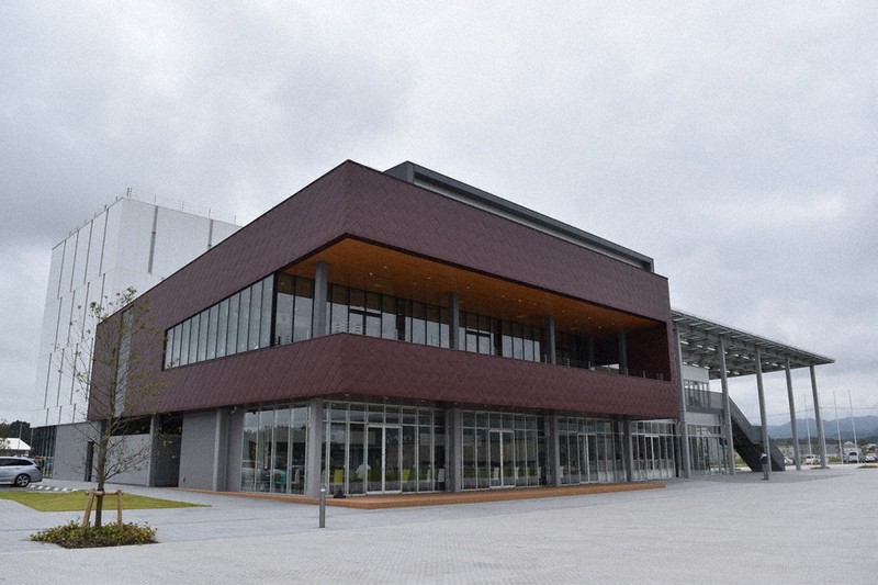 オープンした双葉町産業交流センター=福島県双葉町中野で2020年10月1日午前11時13分、柿沼秀行撮影
