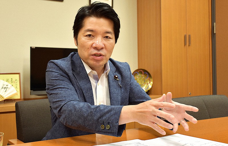 伊佐進一氏=伊藤奈々恵撮影