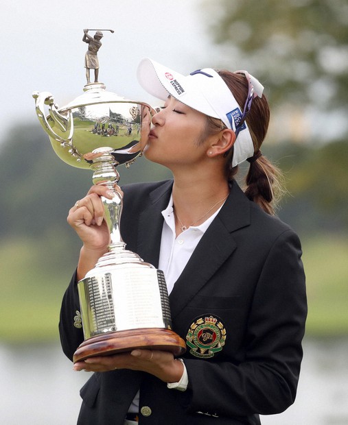 原英莉花プロサイン　優勝2020年日本女子オープンキャップ(JGA)、記念ボール 原英莉花プロサイン 優勝2020年日本女子オープンキャップ(JGA)、記念ボール