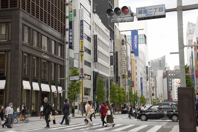 東京都中央区銀座2丁目で2020年9月29日、丸山博撮影