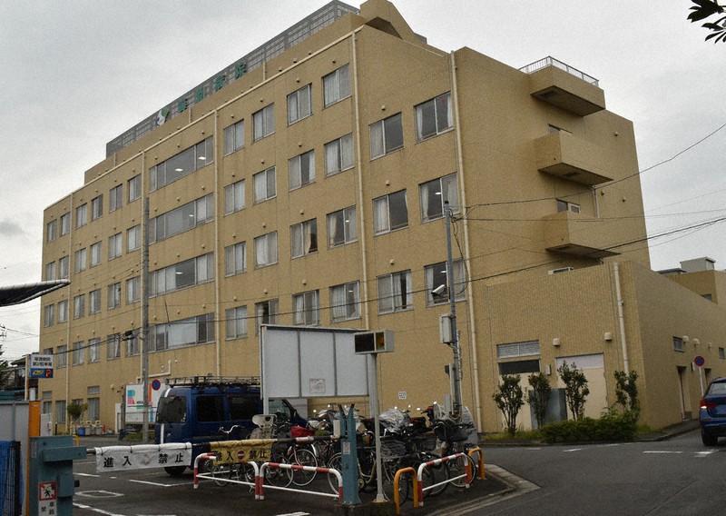 院内感染が発生し職員の子どもの登園自粛を求められた等潤病院=東京都足立区一ツ家で2020年9月