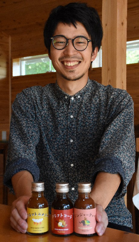 山田健太郎さん=島根県雲南市大東町東阿用で2020年9月29日午後2時46分、前田葵撮影