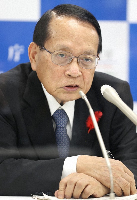 平沢勝栄復興相=宮武祐希撮影