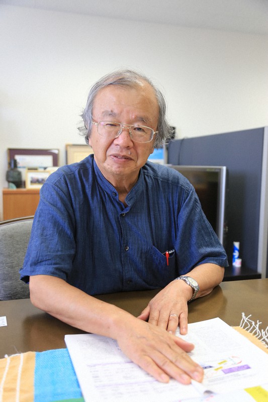 河田恵昭さん=大阪府高槻市で2020年9月14日午後3時8分、村松洋撮影