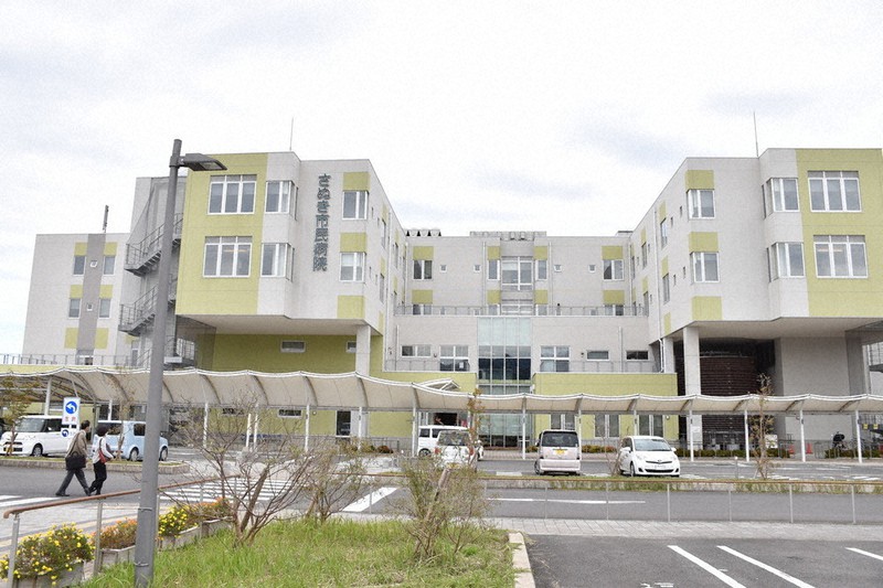 2021年1月にも出産の取り扱いを再開する予定のさぬき市民病院=香川県さぬき市で、西本紗保美撮影