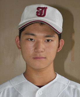 常総学院の田辺広大主将