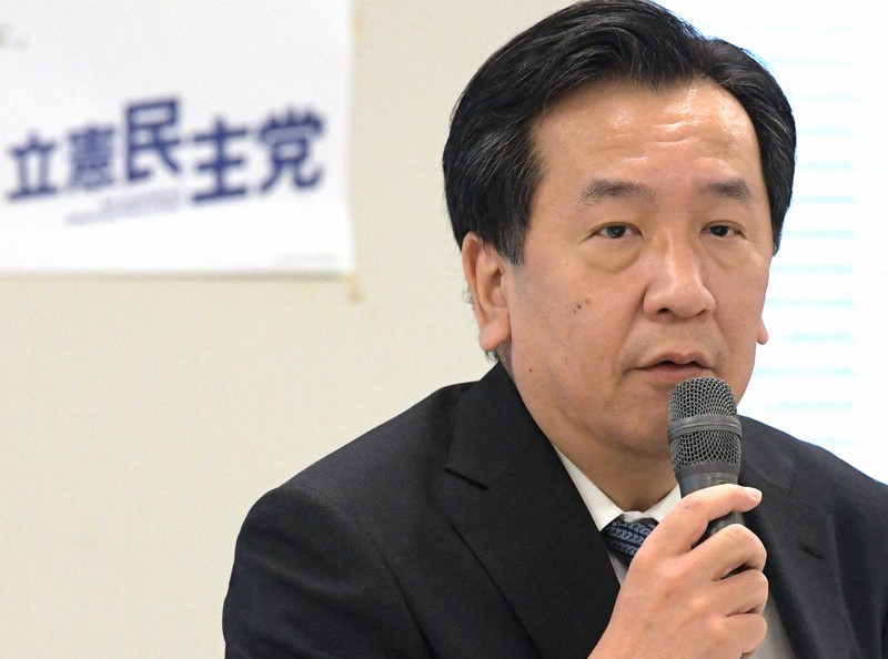 枝野幸男氏=竹内幹撮影