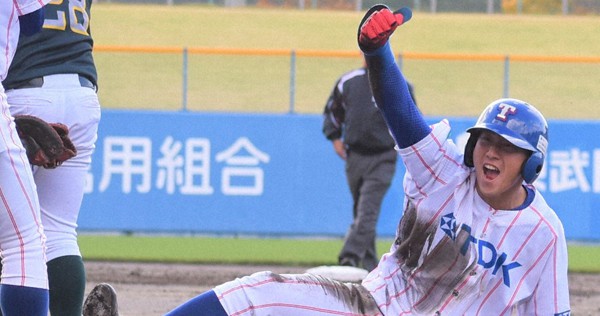 社会人野球：東北会長旗野球 TDK、継投で快勝 JR秋田は