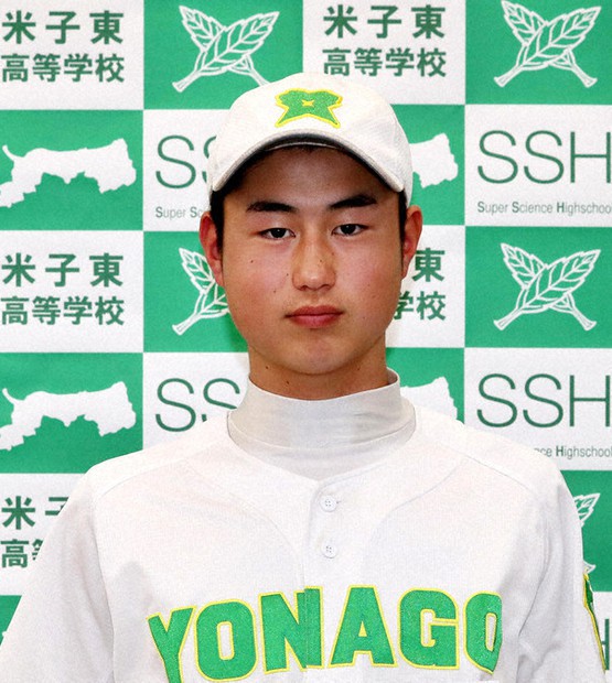 プロ野球 ドラフト会議 実力評価され 感謝 巨人 育成1位 米子東 岡本選手 鳥取 毎日新聞