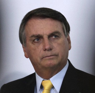 ボルソナロ大統領=AP