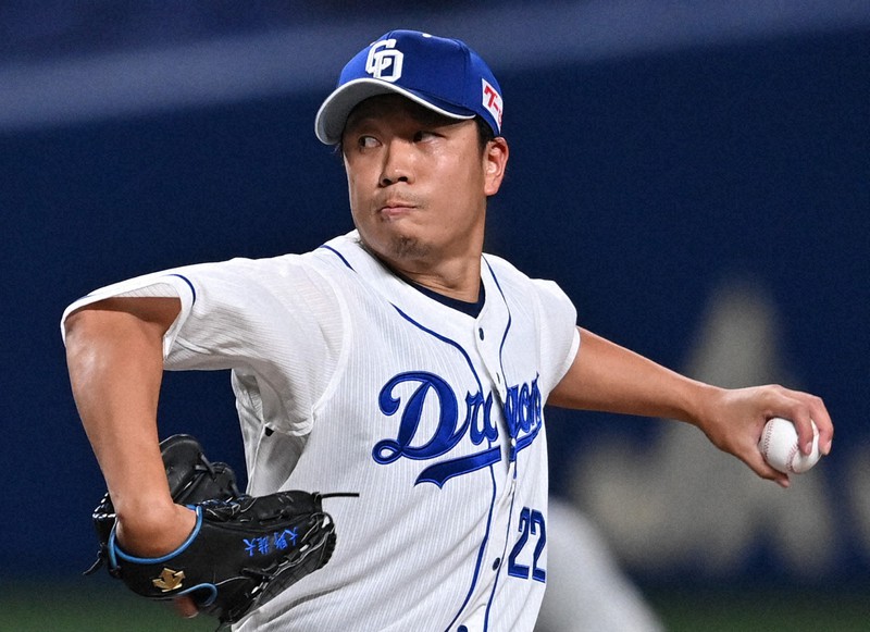 中日・大野雄大=ナゴヤドームで2020年6月26日、兵藤公治撮影