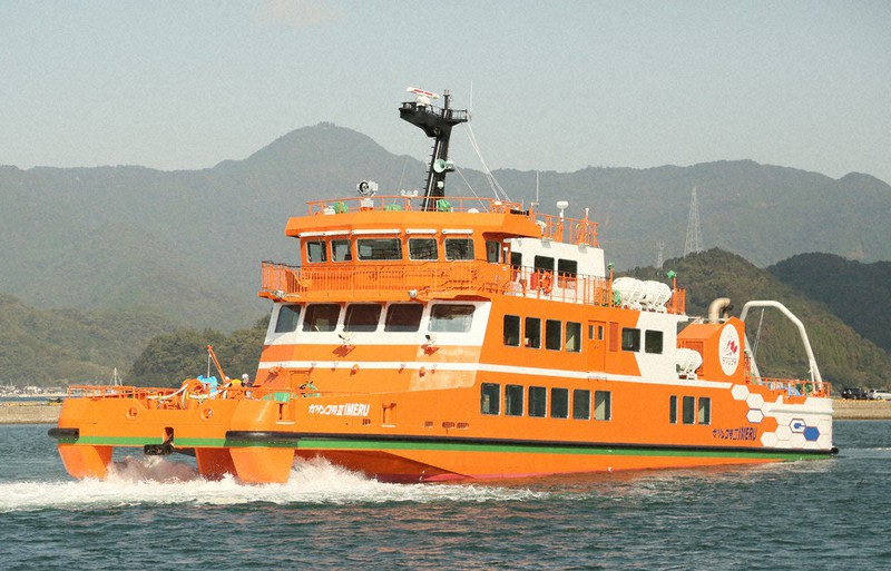 北海道で乗ってみたい」 観光砕氷船「ガリンコ号Ⅲ IMERU」大分で