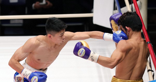 中谷が21戦全勝で新王者に マグラモにKO勝ち WBOフライ級王座