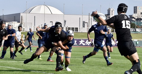 大分東明高校ラグビー部ハーフパンツ 大分東明高校ラグビー部ハーフパンツ - メルカリ