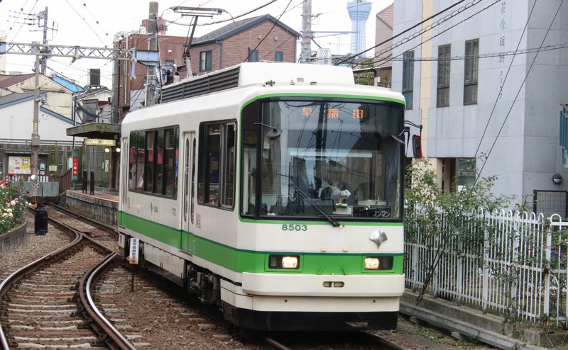 デジタルチケット「東京デジタルパス」の技術検証が都電荒川線で行われた ※技術検証時の写真ではありません