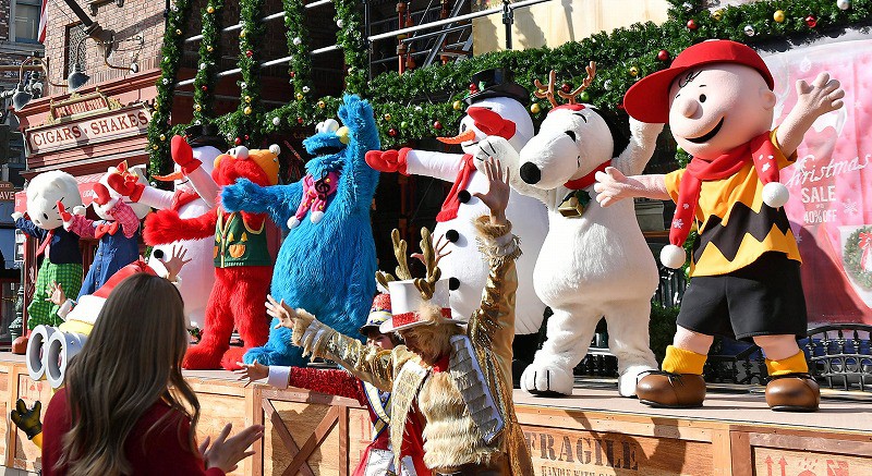 Usj キャラクターと一緒に ハッピークリスマス 新イベント事前公開 写真特集2 9 毎日新聞