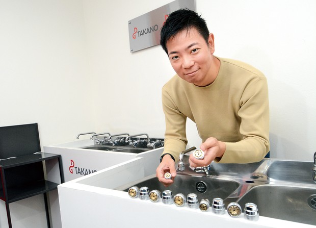 高野佳昌　ブロンズ　高さ約47.4㎝　トニエ　東さ7-0809☆2F 挑戦者2020：高野雅彰 DG TAKANO代表取締役 蛇口に付ければ9