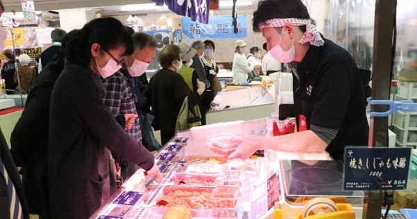北海道物産展にぎわう 今夏コロナで開催見送り 佐世保玉屋 長崎 毎日新聞