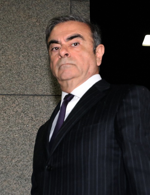 公判前整理手続きのため東京地裁に入る日産自動車前会長のカルロス・ゴーン被告=東京都千代田区で2019年6月24日、喜屋武真之介撮影
