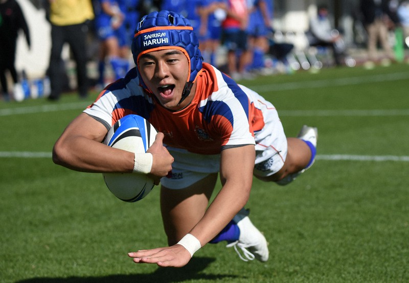 2020高校ラグビー・愛知第1決勝】中部大春日丘52―5栄徳 [写真特集6/7