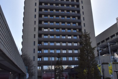 宇都宮市役所＝宇都宮市で、萩原桂菜撮影