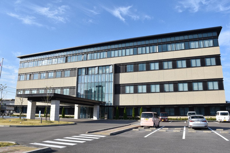松江地裁、松江家裁、松江簡裁、広島高裁松江支部が入る庁舎=小坂春乃撮影